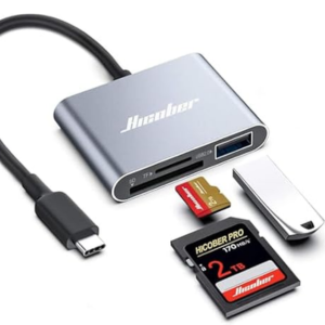 3-in-1 USB-C SD Card Reader