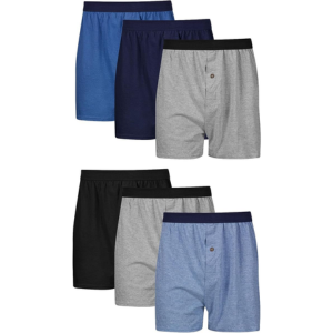 Hanes 6-Pack Men's Underwear Boxers