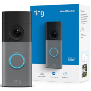Ring Doorbell (newest model) Wide-Angle Retinal 2K 6x Zoom