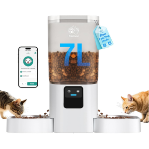 Automatic 7L 2-Cat Feeder w/App