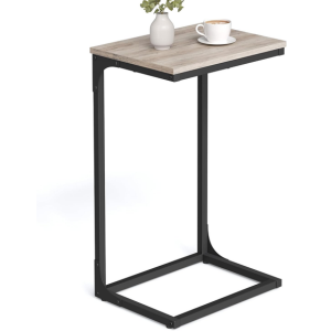 C-Shaped End Table