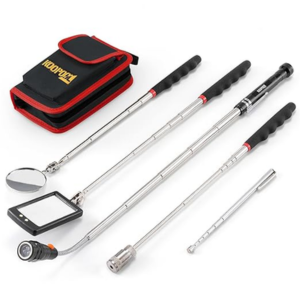 Telescoping Magnetic Pickup Tool Set w/Inspection Mirror