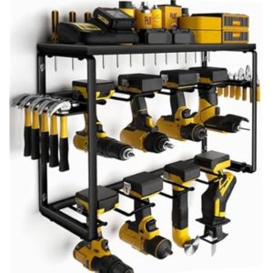 Wall Mount 3-Tier Power Tool Organizer