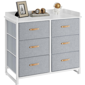 Water-Resistant Kids Dresser w/6 Drawers