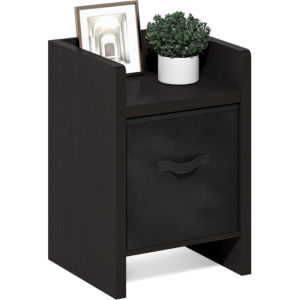 Furinno Viola Side Table w/Storage Bin