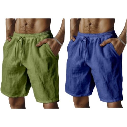 2-Pack Men's Cotton Shorts