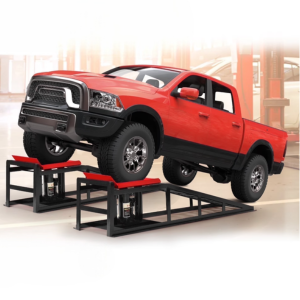 Heavy-Duty 2-Pack Hydraulic Car Ramps