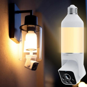 Wyze 2K HD Outdoor Light Bulb Security Camera