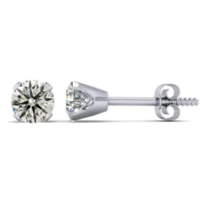 1Ct Diamond Stud Earrings