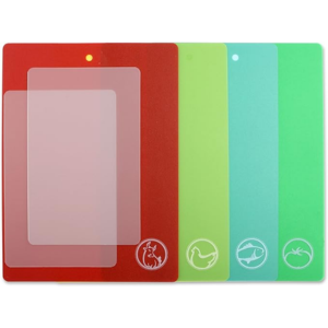 6-Piece Flexible Cutting Board Set