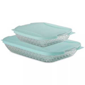 Anchor Hocking 4-Piece Glass Bakeware Set