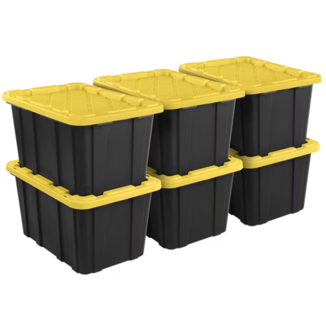 Sterilite 6-Pack 27 Gal Storage Bin
