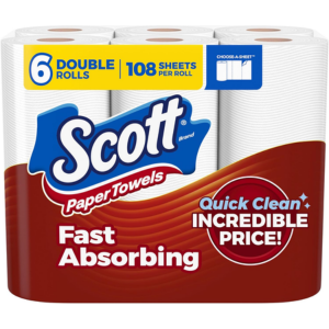 Scott 18-Pack Paper Towel Rolls