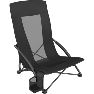 Portable High Backrest 330lbs. Beach Chair