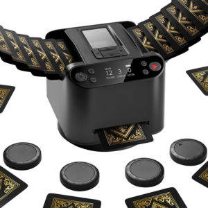 2-in-1 Automatic Card Shuffler & Dealer Machine