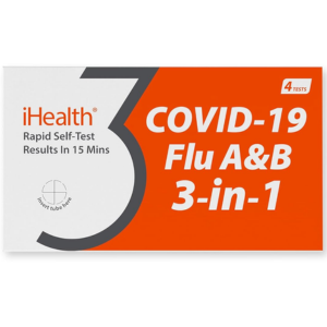 iHealth Flu A&B 3-in-1 Antigen Rapid Test