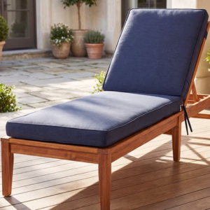 Outdoor Cushioned Chaise Lounge