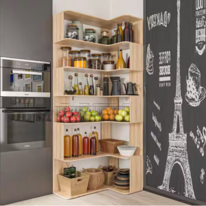 5 Shelves Corner Baker's Rack