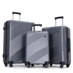 Tripcomp 3-Piece Hardside Spinner Luggage Set