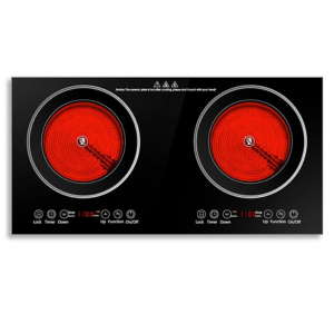 Built-in 2-Burner Electric Cooktop