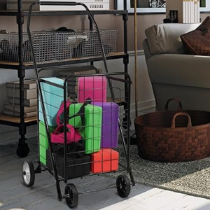Foldable Shopping Cart w/Wheels