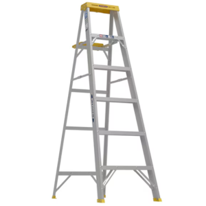 Werner 6' Aluminum 250lbs. Step Ladder