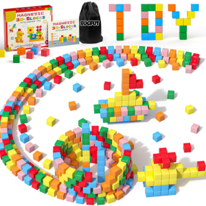 42-Piece Magnetic Building Blocks Set