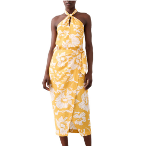 Banana Republic Faux-Wrap Midi Skirt