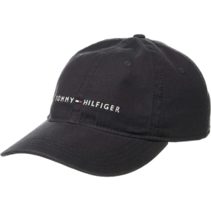 Tommy Hilfiger Men's Cotton Logo Baseball Cap