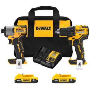 DeWalt 20V Cordless Drill & Impact Kit