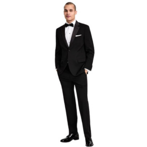 Nautica Men's Modern-Fit Stretch Tuxedo Suit