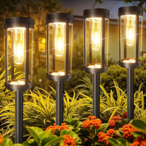 6-Pack Solar Pathway Lights