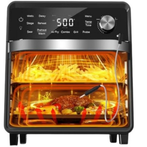 Nuwave Stainless Steel Air Fryer Grill Combo