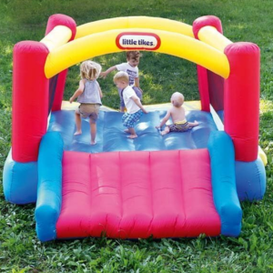 Little Tikes Jump 'n Slide Inflatable Bounce House w/Blower