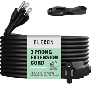 Elecan 10’ Extension Cord