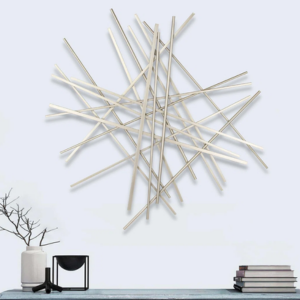 Abstract Metal Wall Decor