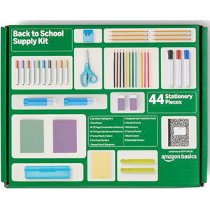 Amazon Basics 44-Piece Student Supply Kit