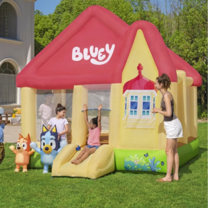 Bluey’s Kids Inflatable Mega Bouncy House w/Slide