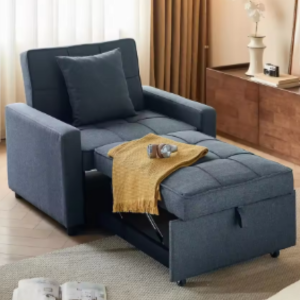 Convertible Pull-Out Sofa Bed