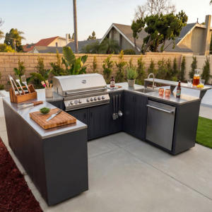3-Piece Modular Outdoor Kitchen Island