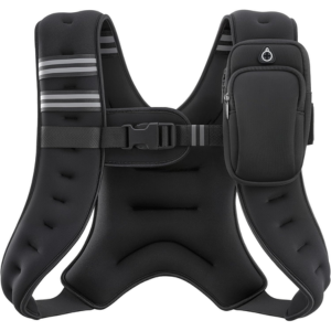 Weighted 8lbs Workout Vest w/Reflective Stripe