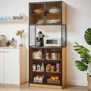 Oak Finish Industrial 72