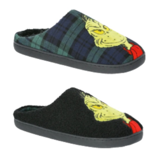 Dr Seuss Men's Grinch Icon Slippers