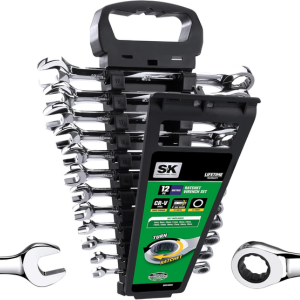 12-Piece Ratcheting Wrench Set