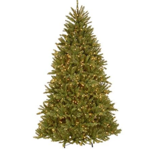 Pre-Lit Artificial 7.5' Christmas Tree