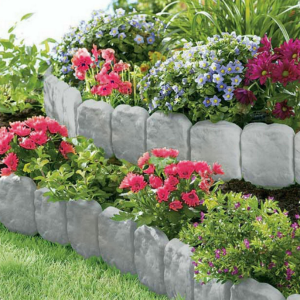 Stone Look 20-Piece Garden Edging