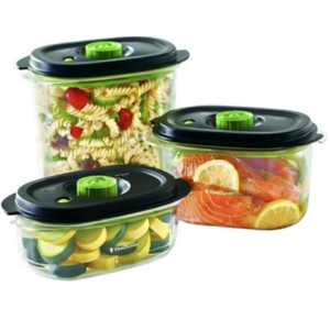 FoodSaver 3-Piece Handheld Vacuum Sealer & Marinator Container Set