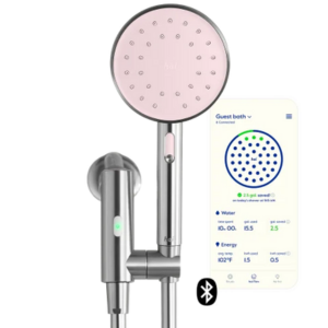 Smart Water-Powered Bluetooth Showerhead