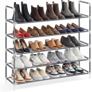 5-Tier Metal Shoe Rack