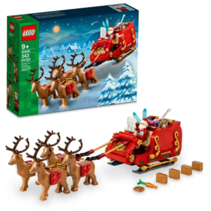 LEGO 343-Piece Santa's Sleigh Building Set